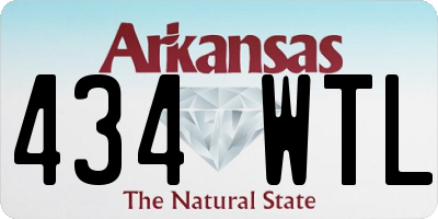 AR license plate 434WTL