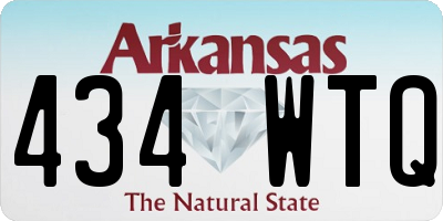 AR license plate 434WTQ