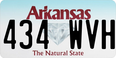 AR license plate 434WVH