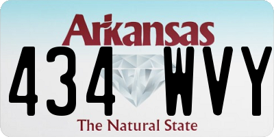 AR license plate 434WVY