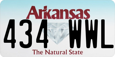 AR license plate 434WWL