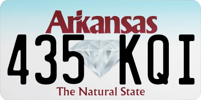 AR license plate 435KQI