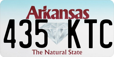 AR license plate 435KTC