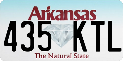 AR license plate 435KTL
