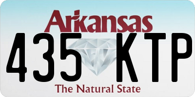 AR license plate 435KTP
