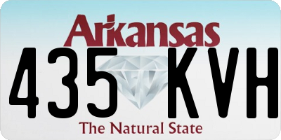 AR license plate 435KVH