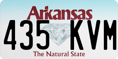 AR license plate 435KVM
