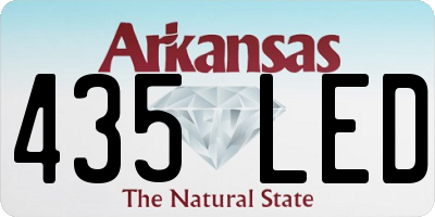 AR license plate 435LED