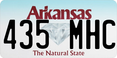 AR license plate 435MHC