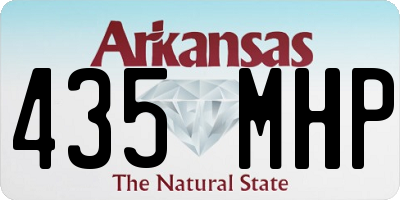 AR license plate 435MHP