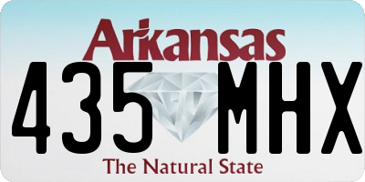 AR license plate 435MHX