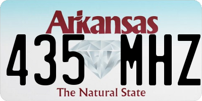 AR license plate 435MHZ