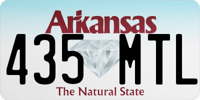 AR license plate 435MTL