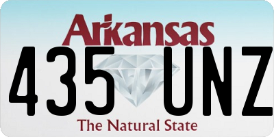 AR license plate 435UNZ