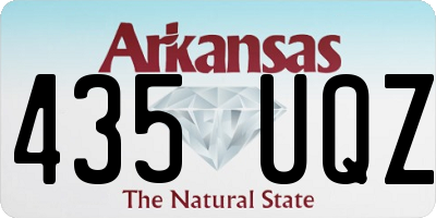 AR license plate 435UQZ