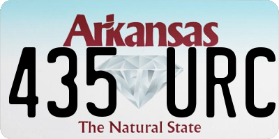 AR license plate 435URC