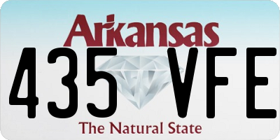 AR license plate 435VFE