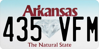 AR license plate 435VFM