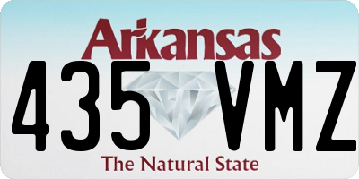 AR license plate 435VMZ