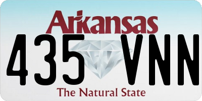 AR license plate 435VNN