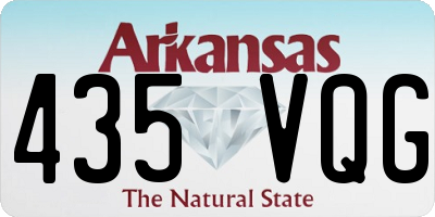 AR license plate 435VQG