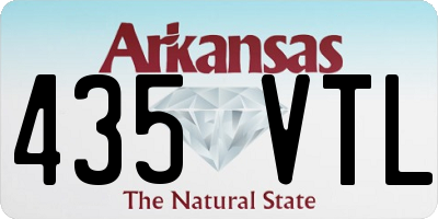 AR license plate 435VTL
