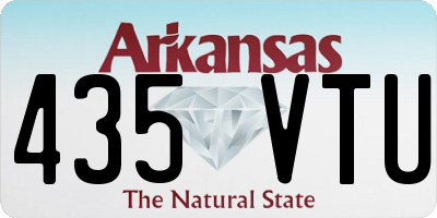 AR license plate 435VTU