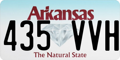 AR license plate 435VVH