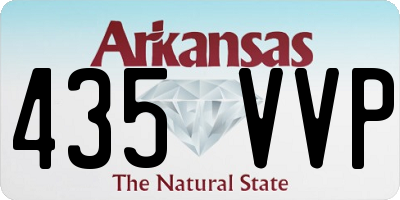 AR license plate 435VVP