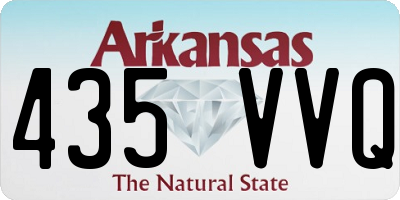 AR license plate 435VVQ