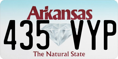 AR license plate 435VYP
