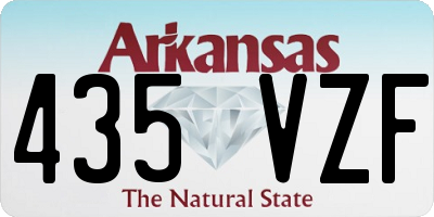 AR license plate 435VZF