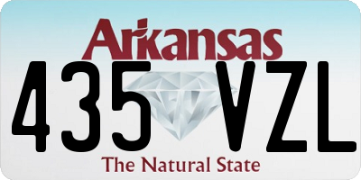 AR license plate 435VZL