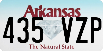 AR license plate 435VZP