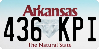 AR license plate 436KPI