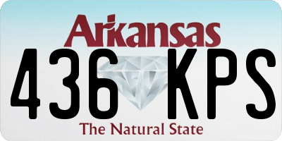 AR license plate 436KPS