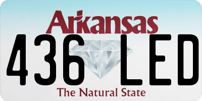 AR license plate 436LED