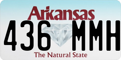 AR license plate 436MMH