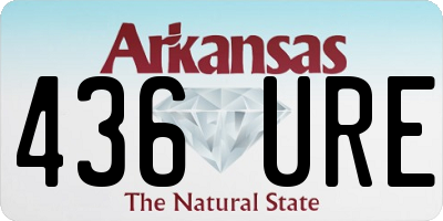 AR license plate 436URE