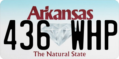 AR license plate 436WHP