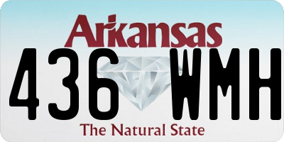 AR license plate 436WMH