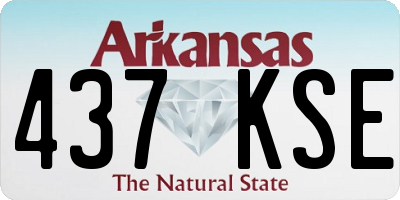 AR license plate 437KSE