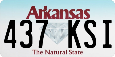 AR license plate 437KSI