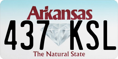 AR license plate 437KSL
