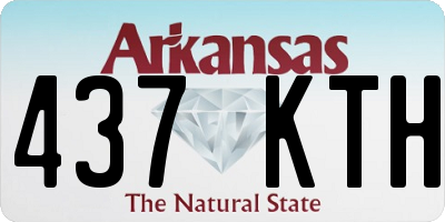 AR license plate 437KTH