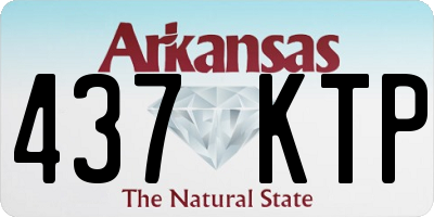AR license plate 437KTP