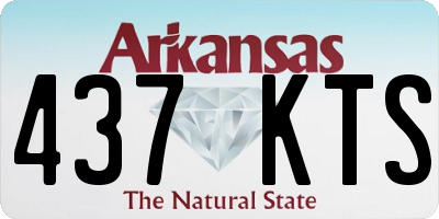 AR license plate 437KTS