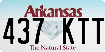 AR license plate 437KTT