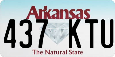 AR license plate 437KTU