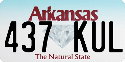 AR license plate 437KUL